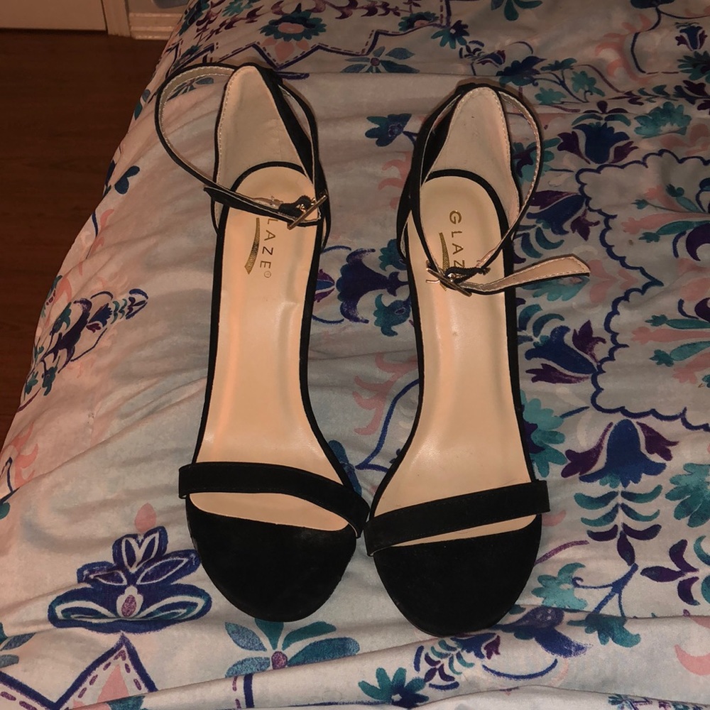 Black heels